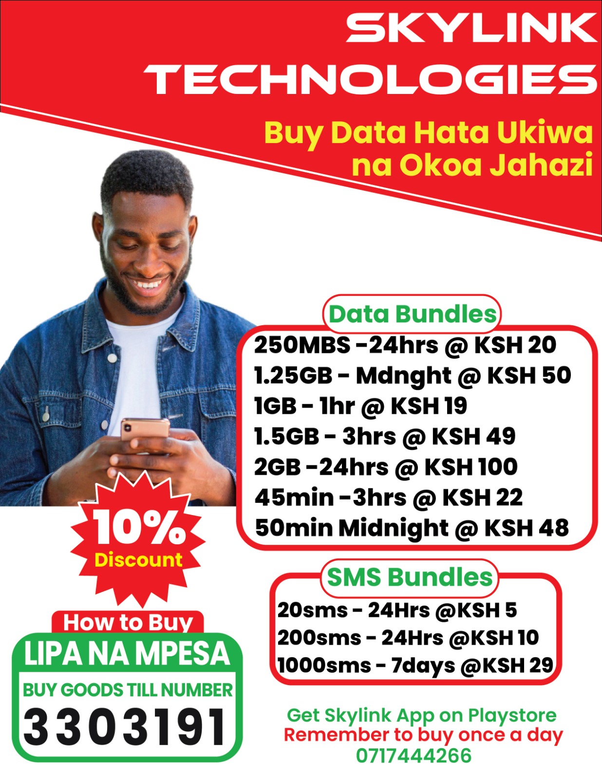 Buy Once a Day Poster